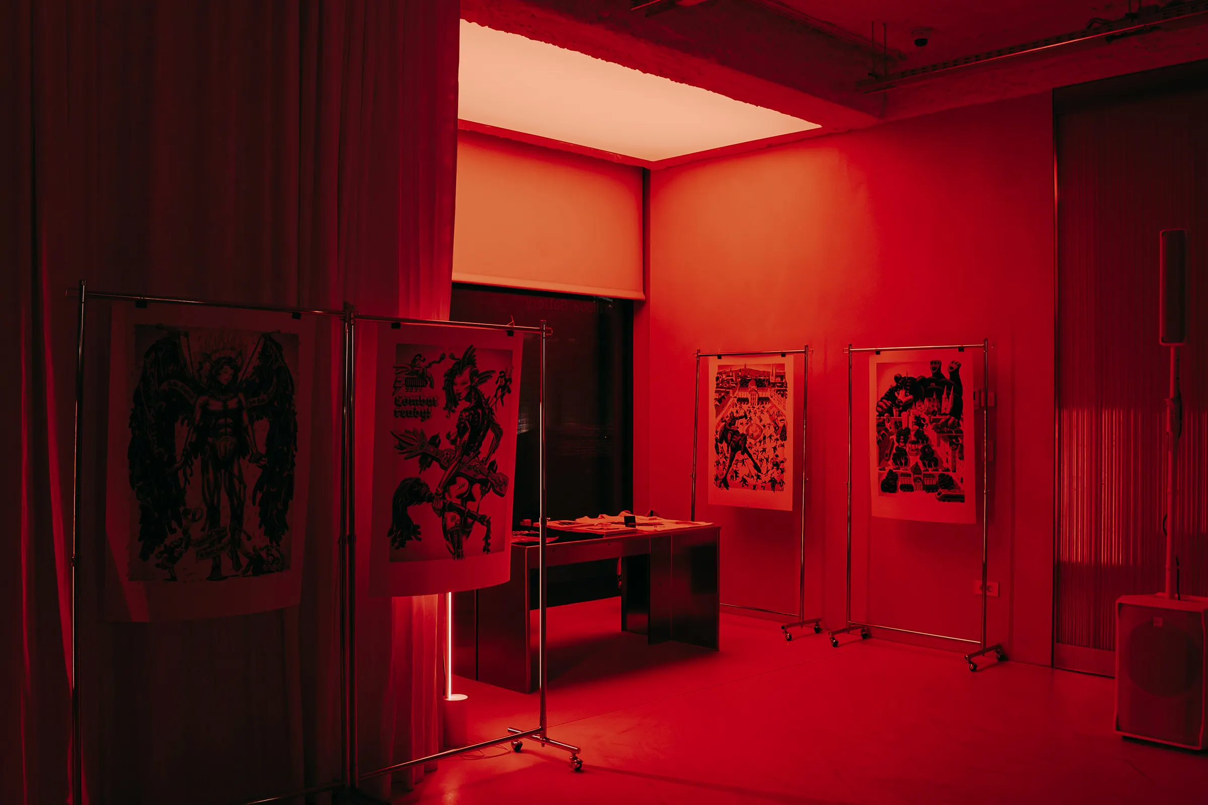 Exhibition and party at Holographik Space, Zagreb