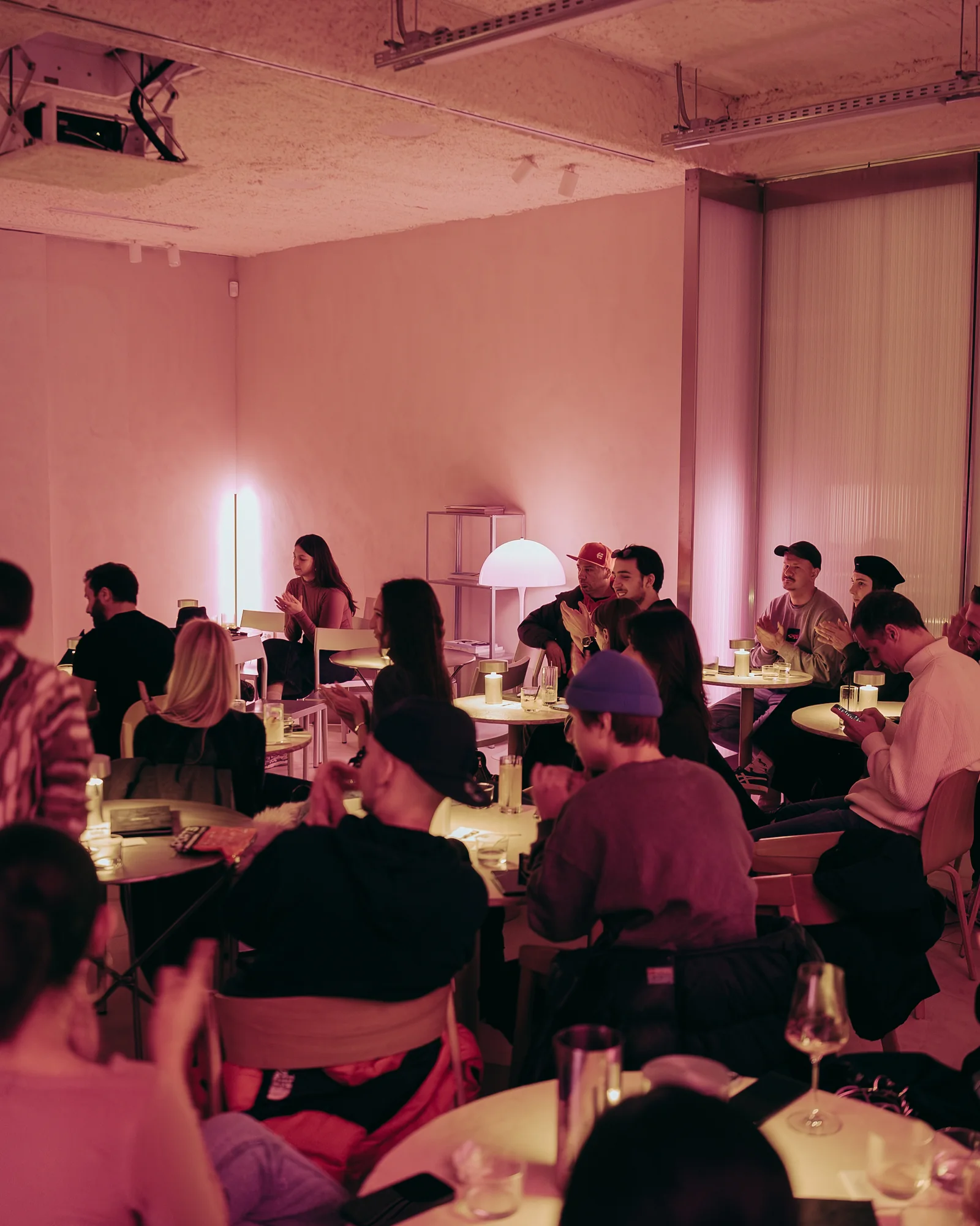 The full floor at the previous edition of The Drop by Taste, every table taken