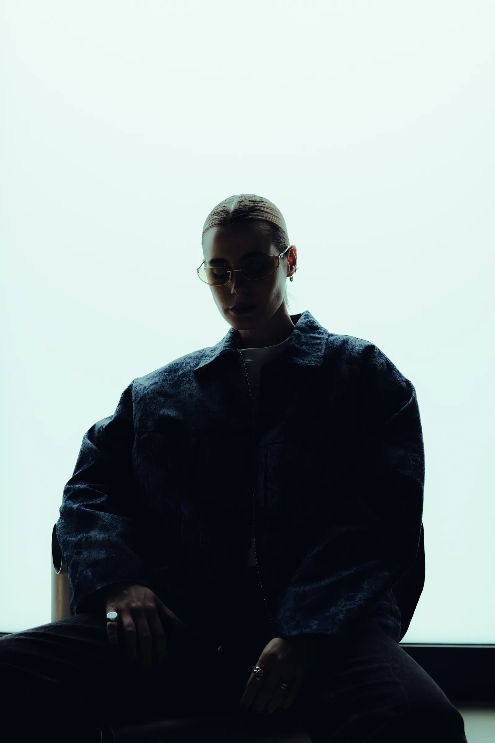 Fashion portrait shot in the Holographik photo studio, Zagreb